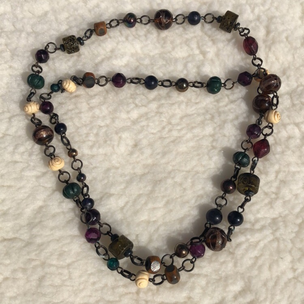 Super Long Chunky Necklace